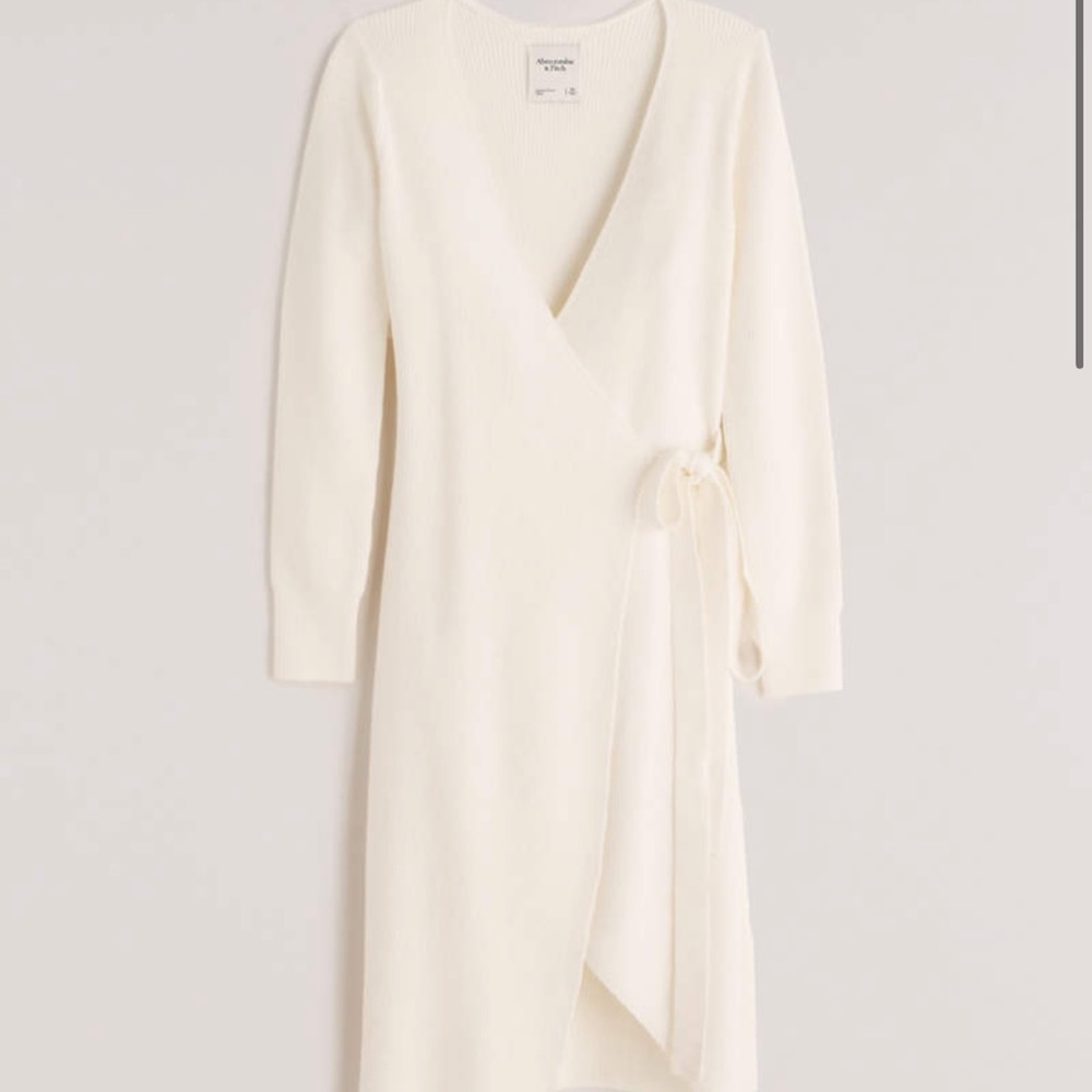 Abercrombie & Fitch Wrap Dress Sweater